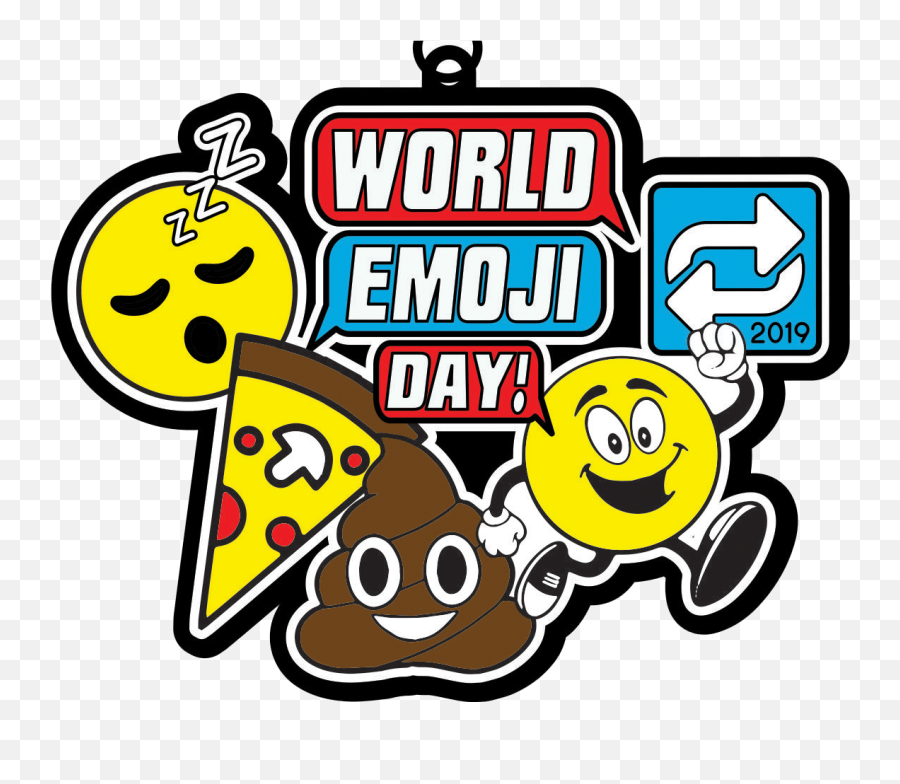 World Emoji Day 1 Mile 5k 10k 13 - Portable Network Graphics,Elvis Emoji