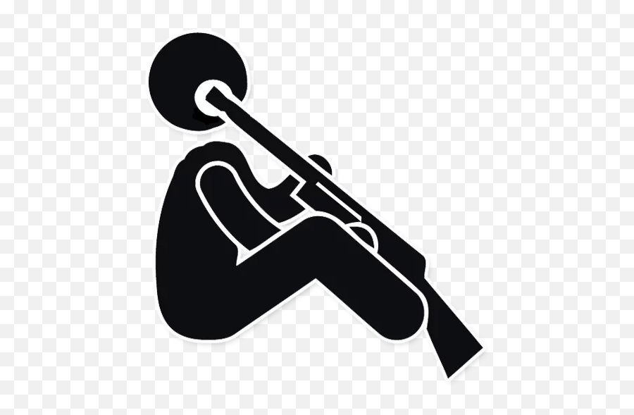 Telegram Sticker 21 From Collection Funny Icon - Suicidal Png Emoji,Trombone Emoji