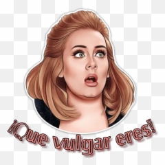 Adele Stickers For - Stickers Caricaturas Whatsapp Emoji,Vulgar Emojis