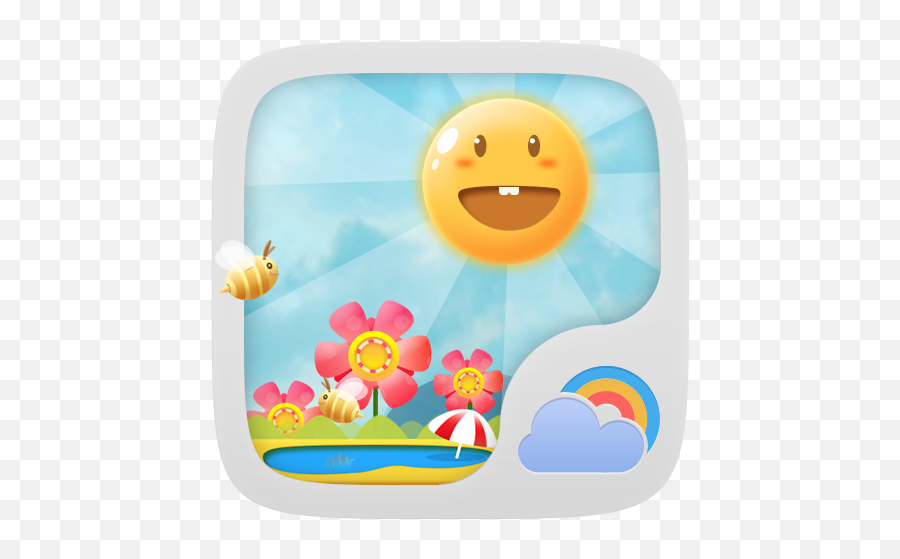 Cute Garden Go Weather Live Bg U2013 Applications Sur Google Play - Happy Emoji,Dandelion Emoticon