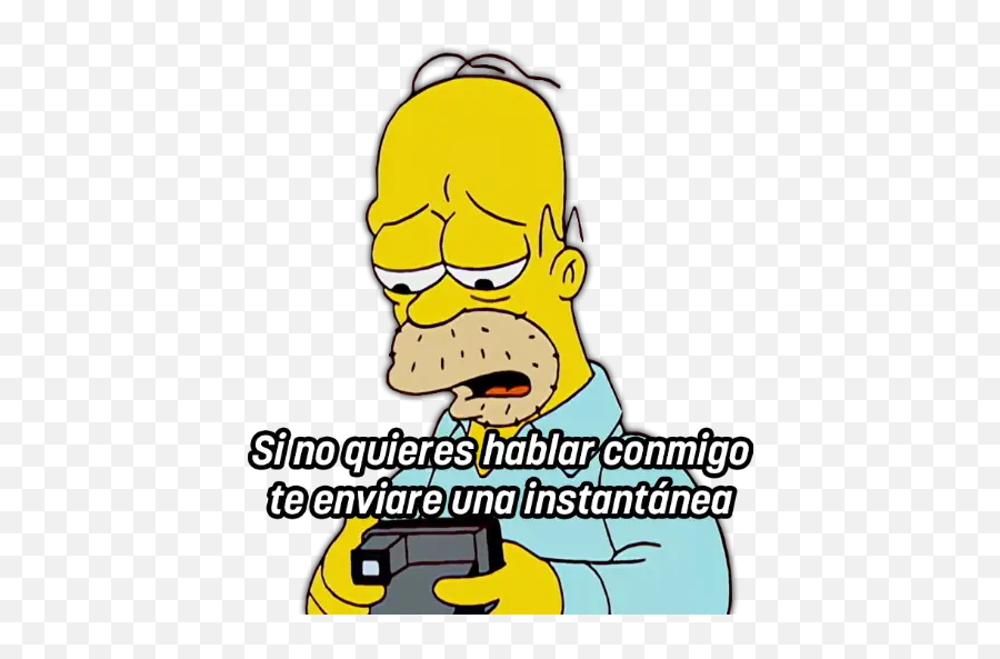 No No Bueno Si Sticker - Sticker Imagenes De Homero Triste Emoji,Homero Simpson Como Hacer Emoticon