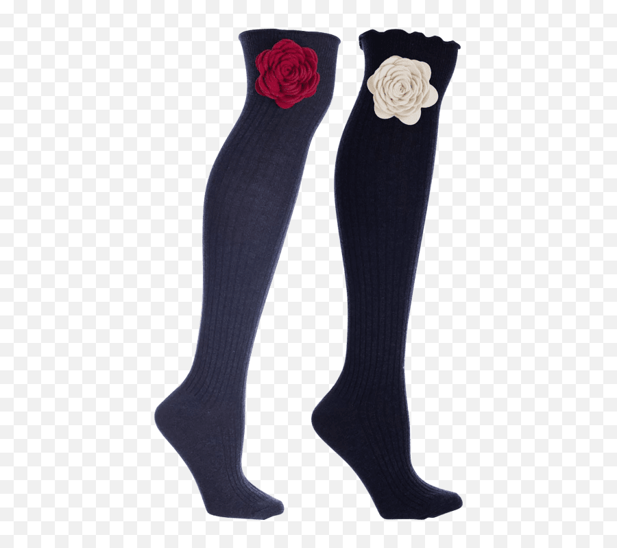 Minxny Knee High Boot Socks - Girly Emoji,Boot Cuffs & Emoji