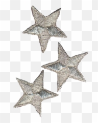 Stars Silver Patch Niche Moodboard - Collage Emoji,Disney Emoji Patch
