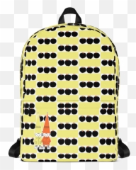 Button Popper Apple Boxes Backpack - Akili And Me Backpack Emoji,Emoji Knapsack Black