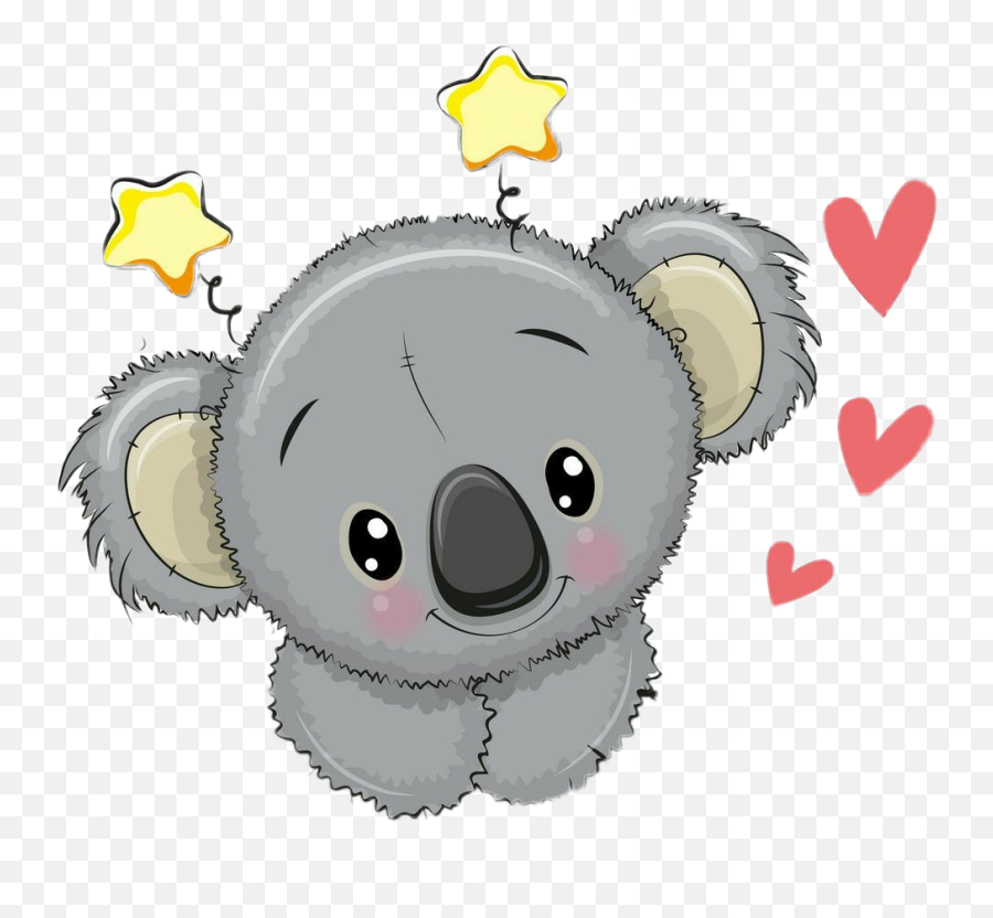 Cutiepie Koala Bear Sticker - Cute Drawing Emoji,Koala Bear Emoji