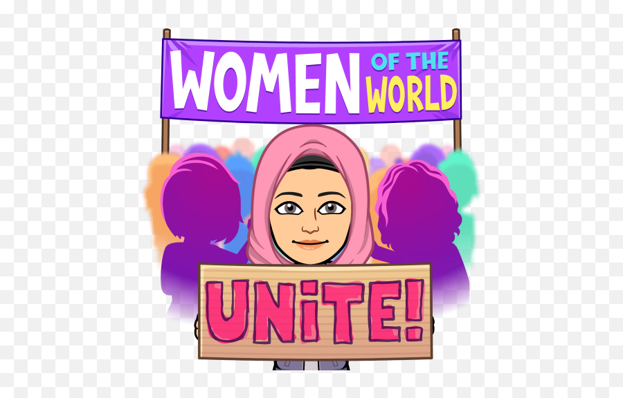 Bitmoji On Twitter We Are Stronger Together Happy Emoji,Emojis Used On International Womens Day