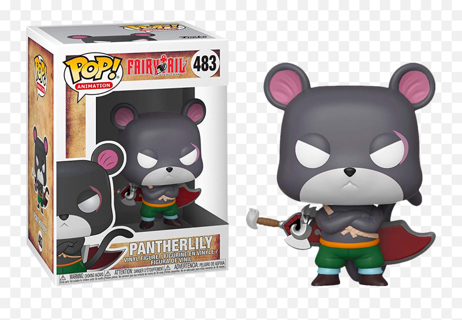 Fairy Tail - Pantherlily Funko Pop Vinyl Figure Emoji,Frosch Emotion Fairy Tail