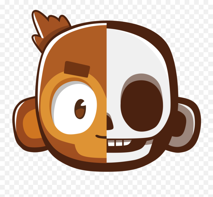 Monkey Skull U2013 Ninja Kiwi Store Emoji,Scull Emoticon