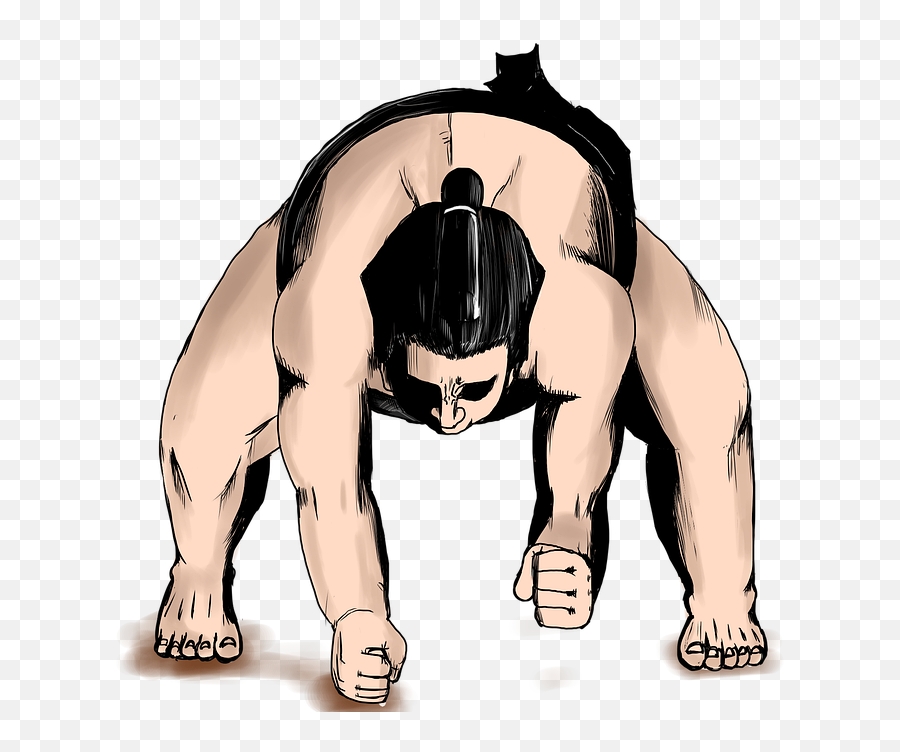 Ring - Cartoon Sumo Logo Emoji,Wrestling With Emotions