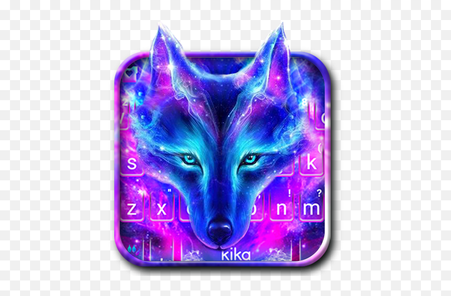 Galaxy Wild Wolf Keyboard Theme 10 Download Android Apk Emoji,Kika Keyboard Adult Emojis