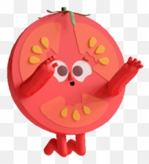 Tomato Pleads On Itu0027s Knees Sticker - The Other Half Tomato Emoji,Begging For Love Emoji