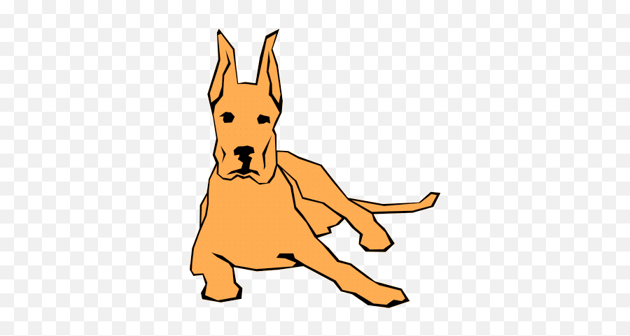 Lazy Dog Clipart - Clip Art Library Emoji,Down Dog Emoji