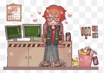 Mess - Error 707 Mystic Messenger Gif Emoji,Mystic Messenger 707 Emoji Gif