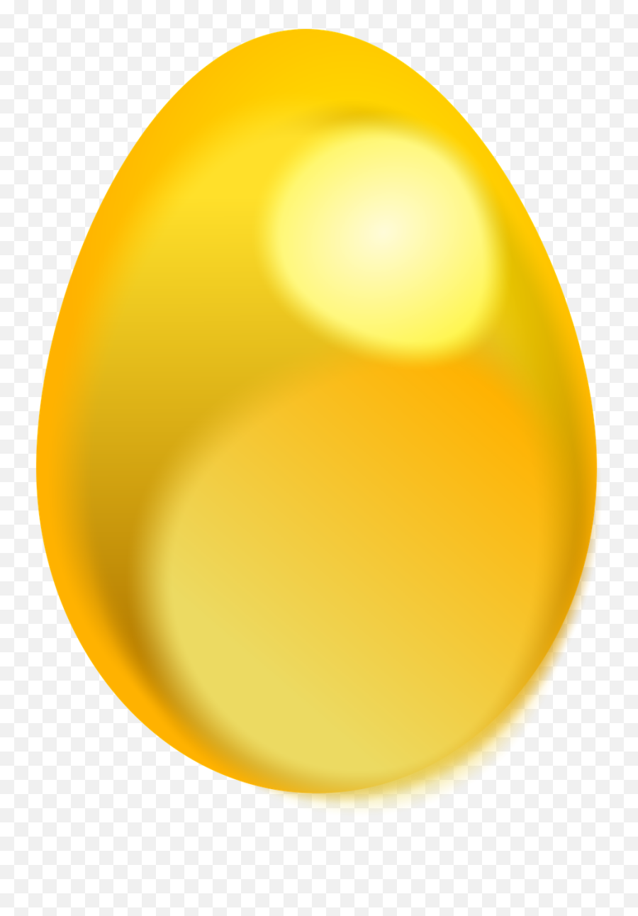 Egg Golden Easter - Free Image On Pixabay Transparent Golden Easter Egg Emoji,Egg Emoji