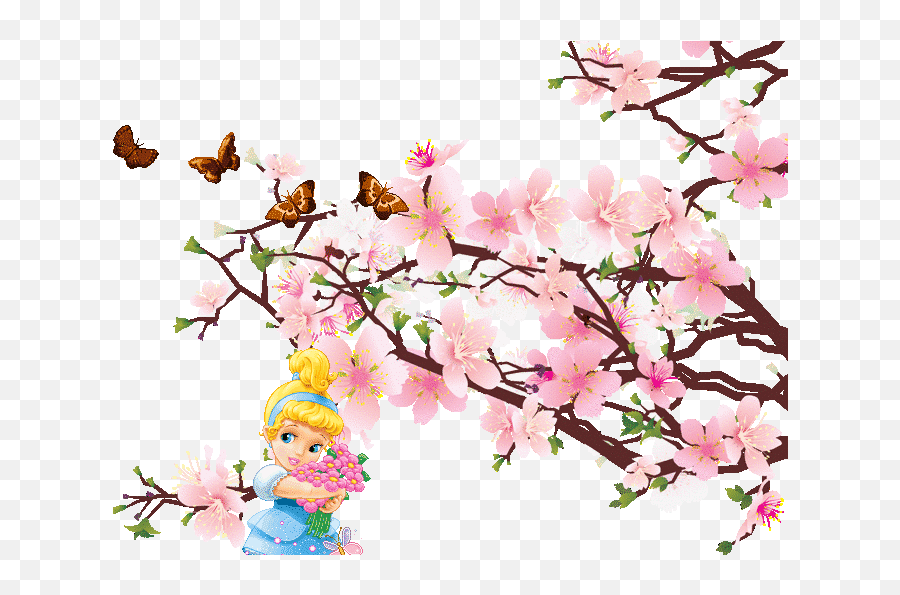 Tag For Falling Petals Gif Transparent Sakura Pink Petals - Cherry Blossom Emoji,Pink Flower Emoji Transparent