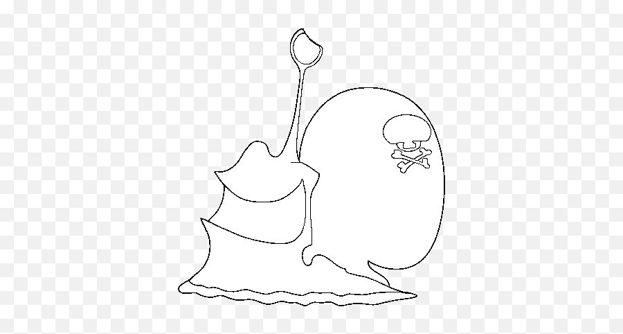 Emo Snail Coloring Page - Coloringcrewcom Dot Emoji,Rocker Emoticons