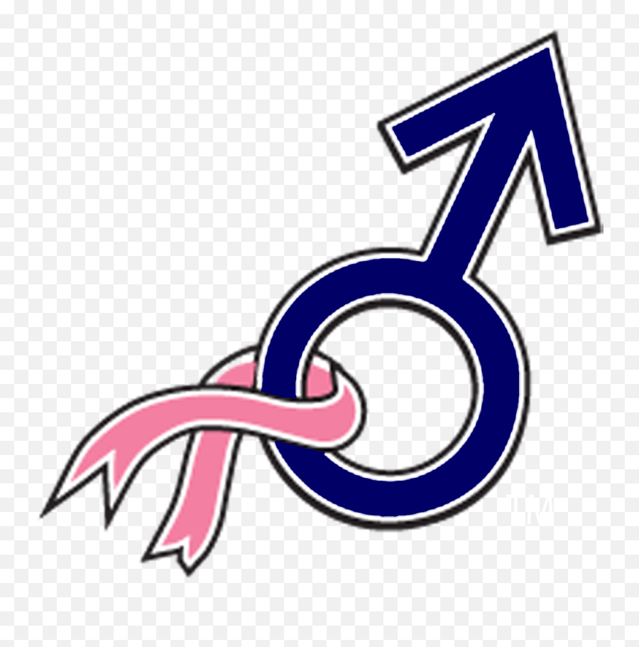 Male Breast Cancer Clipart - Full Size Clipart 2137377 Male Breast Cancer Symbol Emoji,Breast Emoji