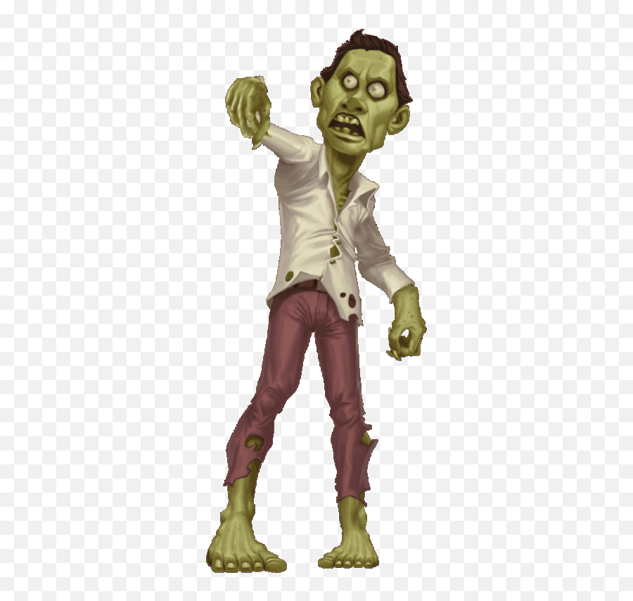 Zombie - Scary Monster Transparent Gif Emoji,Zombie Emoji