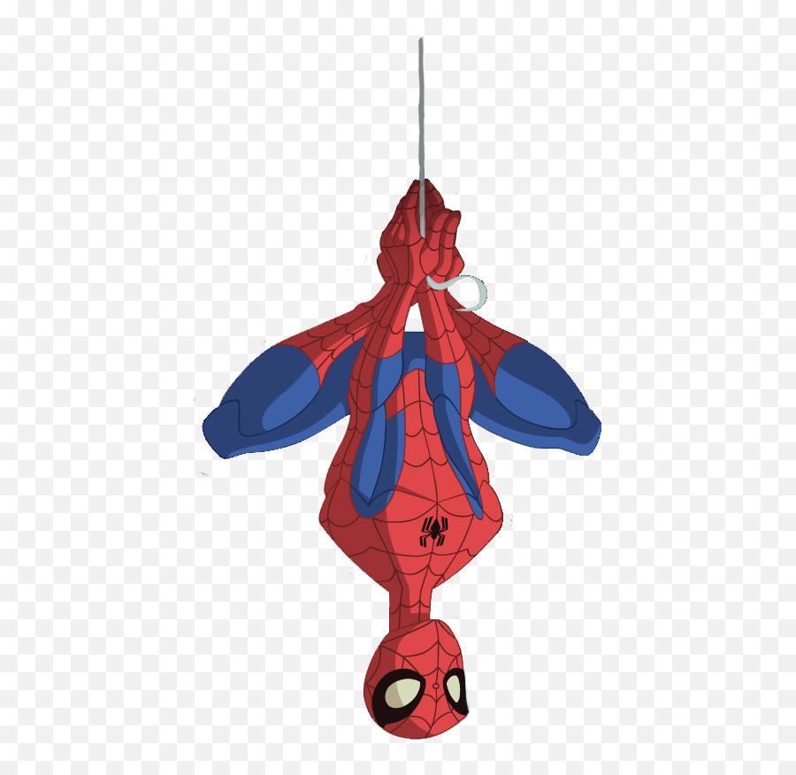 Mq Spiderman Hanging Hero Superman Sticker By Marras - Spiderman Animation Emoji,Hanging Man Emoji