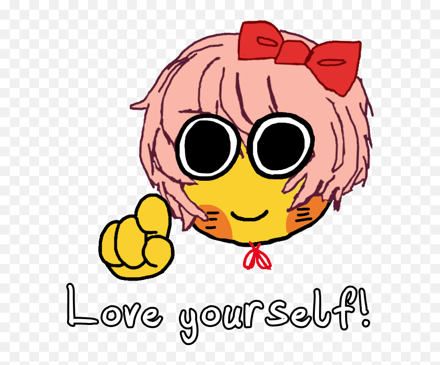 Supportive Sayori Emoji Shes Saying - Transparent Bonk Emoji Discord,Bruh Emoji