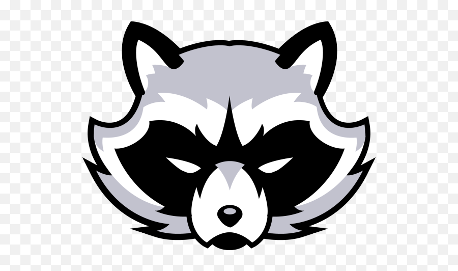 Raccoon Face Logo Clipart - Waschbär Logo Emoji,Racoon Emoji