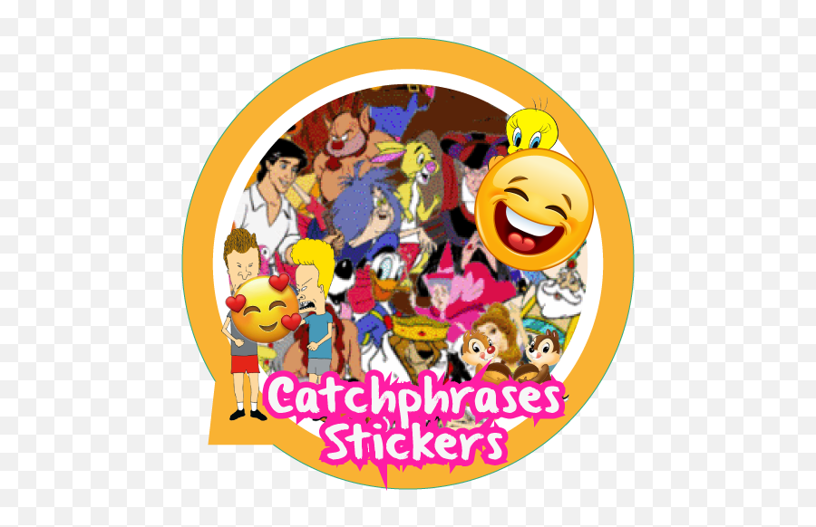 Character Stickers Figurinhas - Wastickerapps Apps En Emoji,Dibujos Emoticons