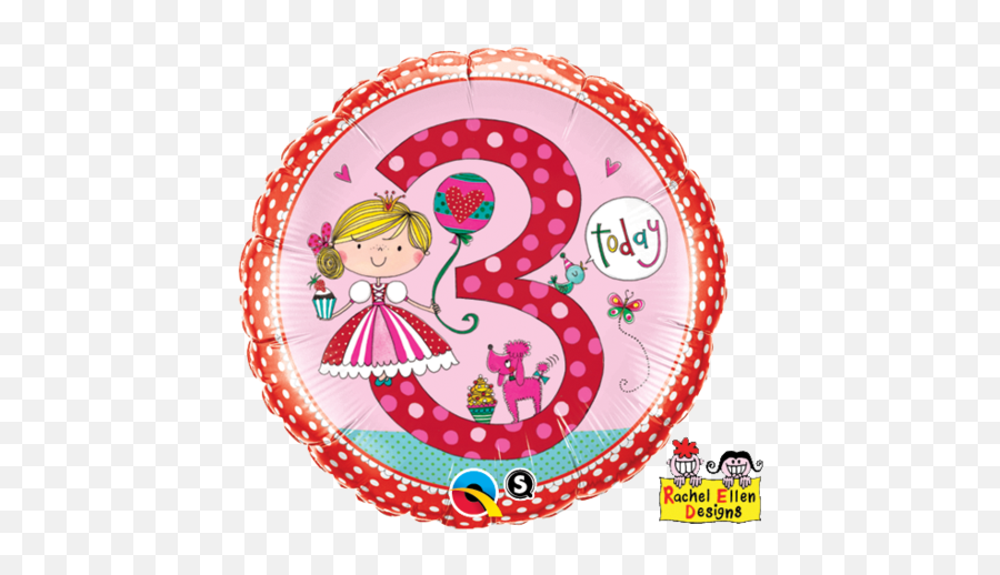 Productos U2013 Etiquetado Cumpleaños U2013 Página 5 U2013 Mundo De - 3rd Birthday Balloons Girl Emoji,Emoticon Con Birrete
