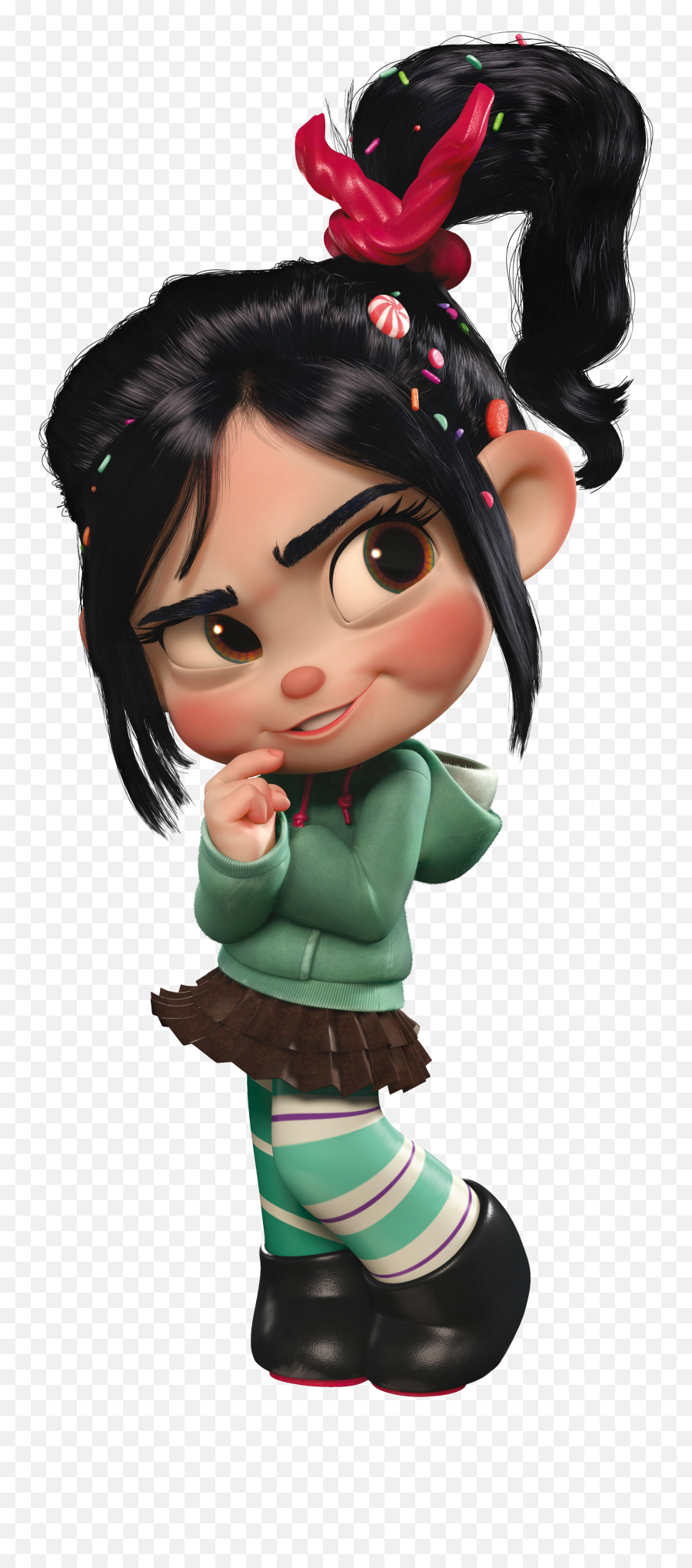 Vanellope Lean Transparent Cartoon Image Gallery - Disney Vanellope Von Schweetz Emoji,Fonditos 3d Emojis