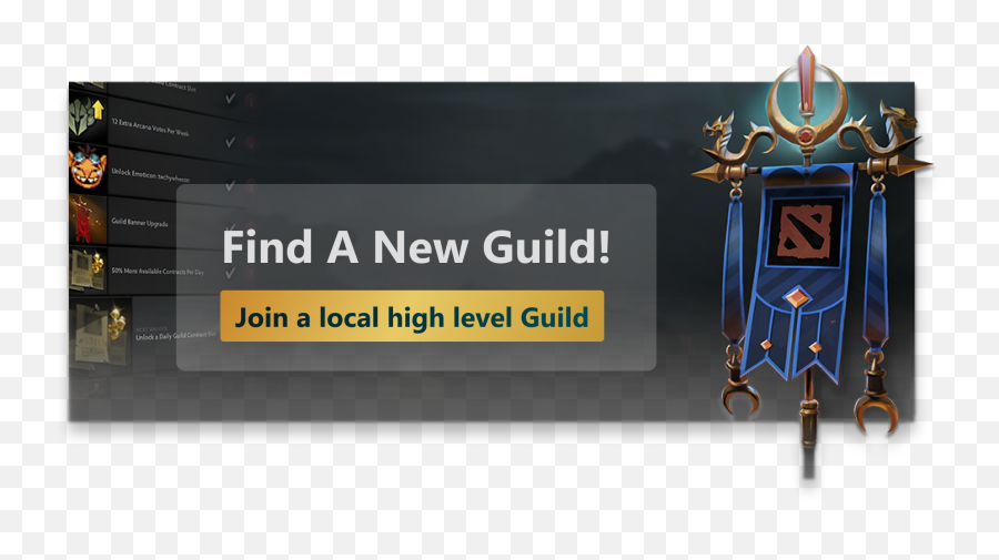 How To Find A Guild In Dota 2 Discover New Guilds Like - Language Emoji,Sniper Emoticon