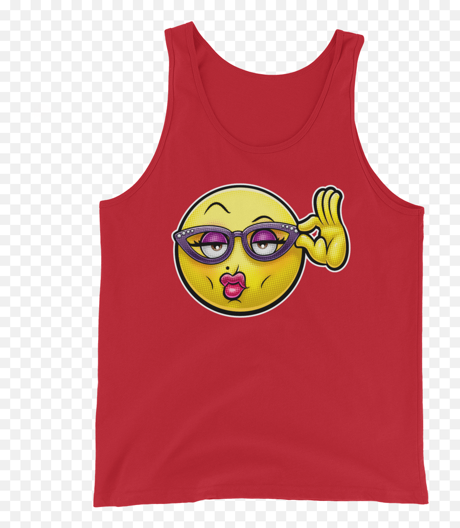 The Library Is Open Tank Top - Never Give Up Jhon Cena Emoji,Emoticons Sweat On Side Of Face