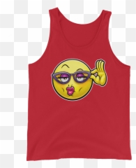 The Library Is Open Tank Top - Never Give Up Jhon Cena Emoji,Emoticons Sweat On Side Of Face