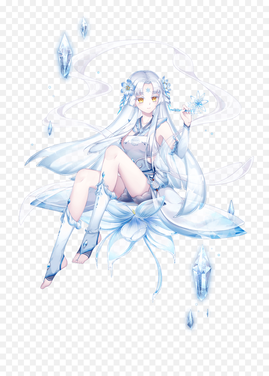 Snowskin Mooncake - Food Fantasy Girls Emoji,Wheel Of Emotions Using Anime