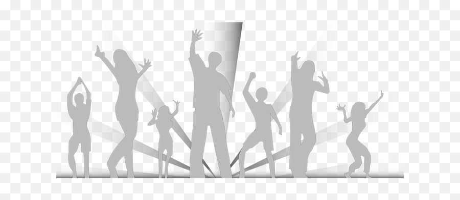 400 Free Gruppe U0026 Group Vectors - Pixabay Dance Party Clip Art Black And White Emoji,Disco Dancing Emoticon