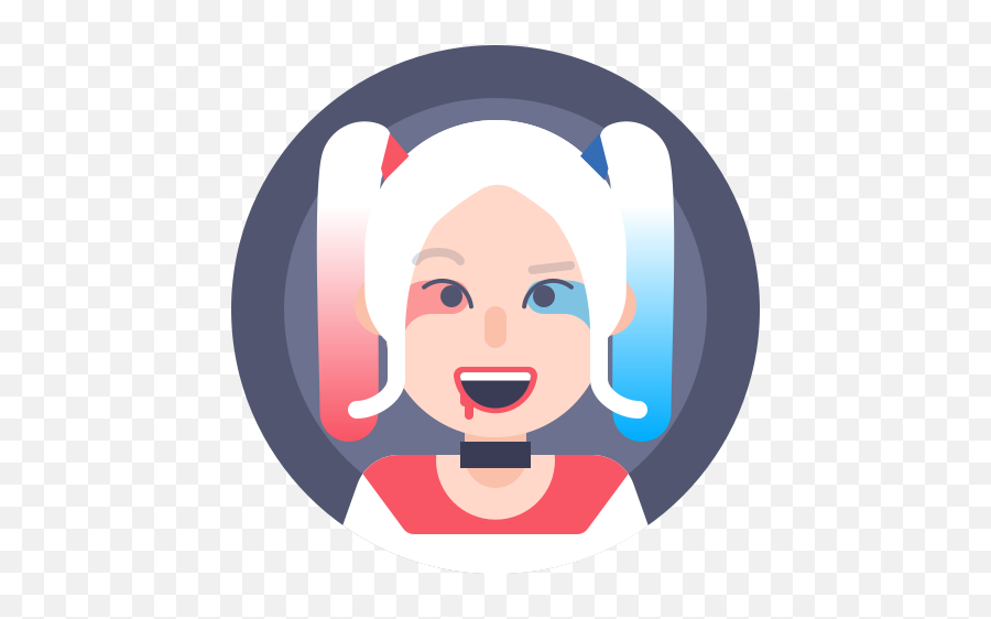 Avatar Joker Squad Suicide Woman Emoji,Joker Emoticons