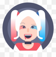 Avatar Joker Squad Suicide Woman Emoji,Joker Emoticons