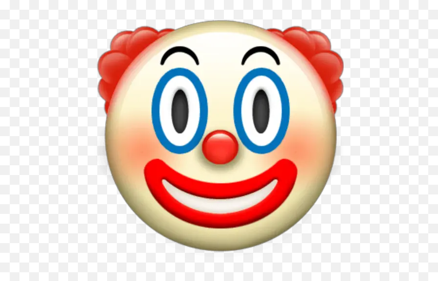Emoji Stickers Para Whatsapp - Clown Emoji Transparent,Emojis De Banderas En Instagram