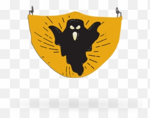 Halloween And Monster Face Coverings - Graveyard And Horror Language Emoji,Pumpkin Stencil Images Emoji