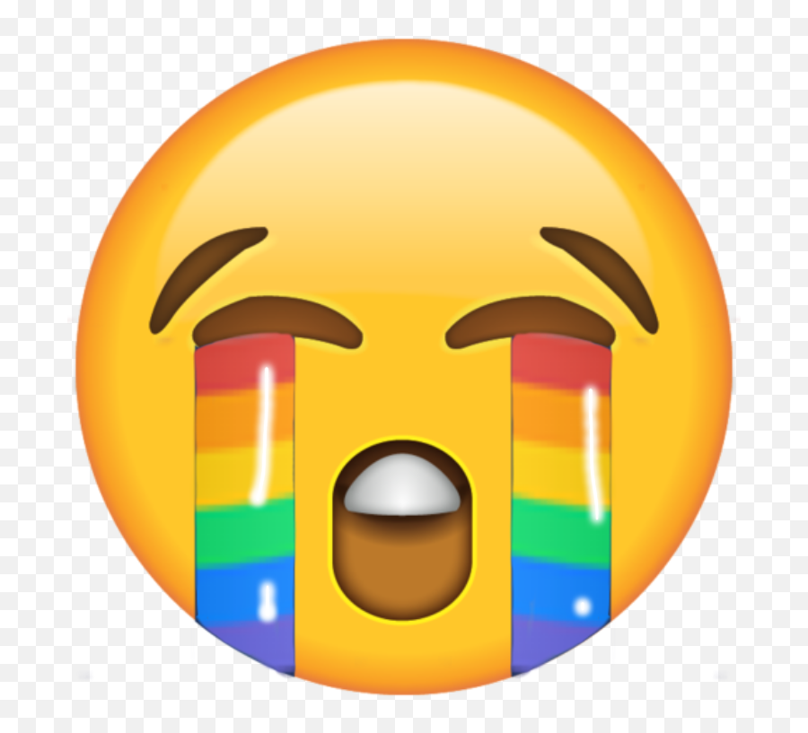 Rainbow Emoji Sticker By Lillianhendrix07 - Rainbow Emoji I Phone,Rainbow Emoji