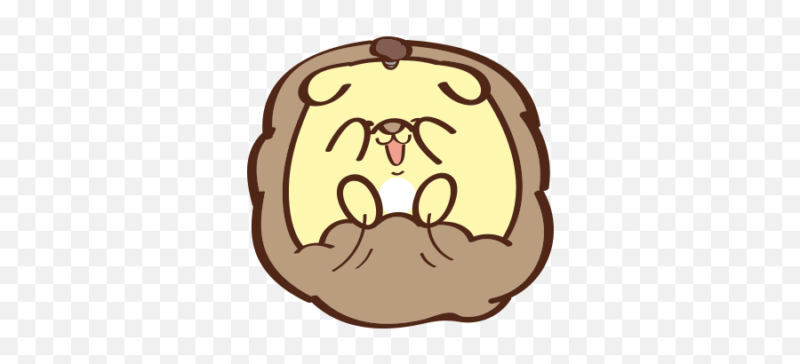 Furry Hedgehog Dog - Happy Emoji,Furry Emoticon :3c