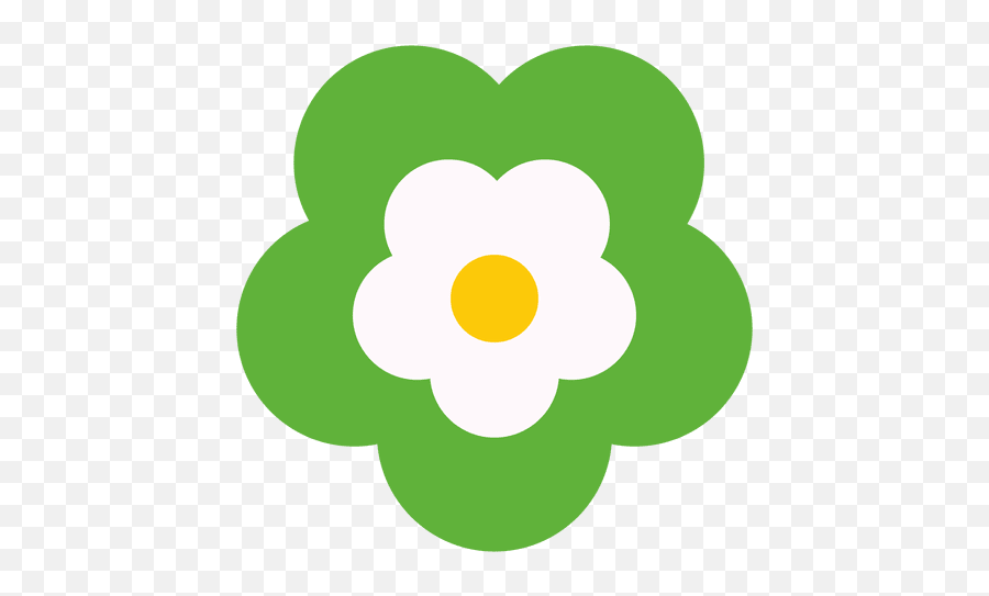 Icono De Flor Verde - Icon Emoji,Flores Para Facebook Emoticon
