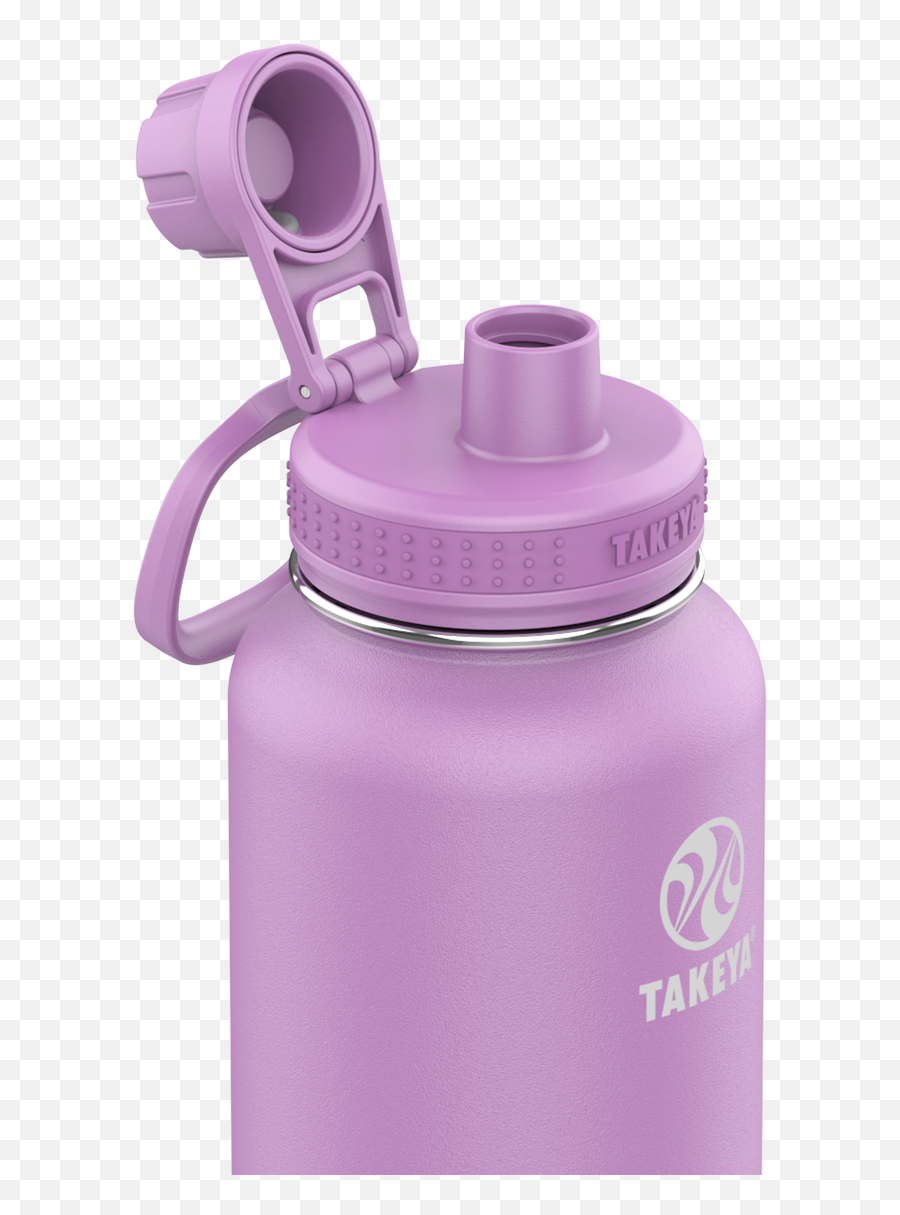 Takeya 32 Oz Actives Water Bottle W Spout Lid - Lilac Emoji,Kyocera Hydro View Emojis