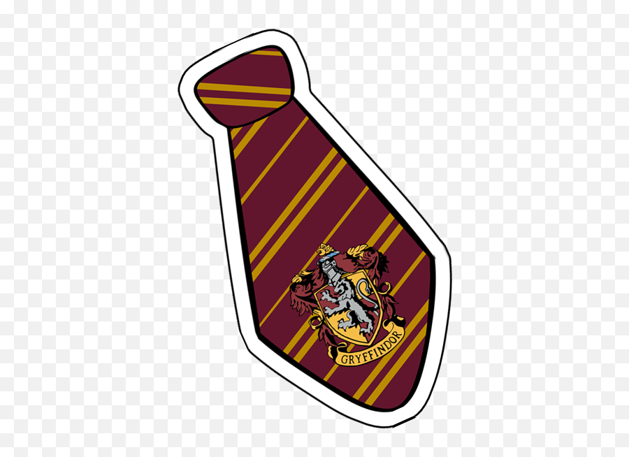 Gryffindor Tie Sticker - Gryffindor Sticker Emoji,Gryffindor Emojis