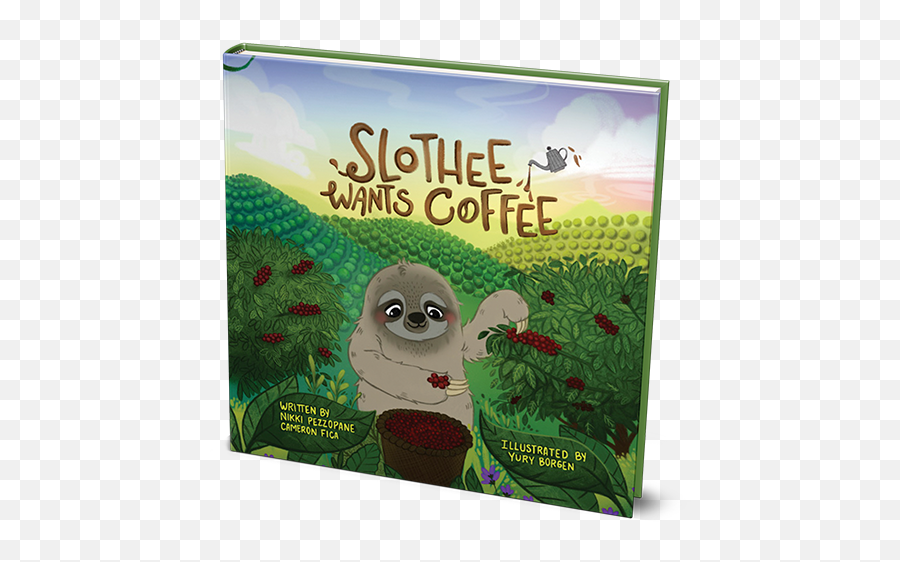 Slothee Wants Coffee Emoji,Children's Book.with Emojis