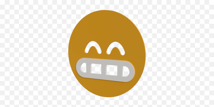 Posavasos Emoji Guiño Y Dientes - Happy,Emojis De Dientes