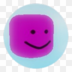 Pink Bighead - Roblox Happy Emoji,Big Head Emoticon