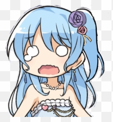 The Most Edited - Girly Emoji,Aqua Emoticon Konosuba