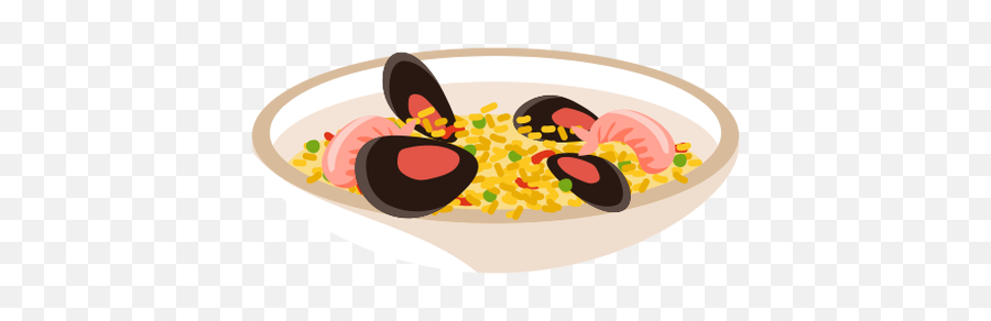 Rice T Shirt Designs Graphics U0026 More Merch - Dish Emoji,Spanish Food Emojis