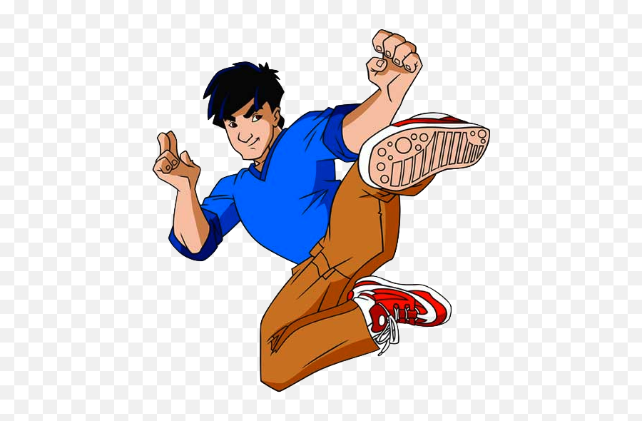 Jackie Chan Adventures Jackie Chan Jackie - Jackie Chan Cartoon Hd Png Emoji,Jackie Chan Emoji