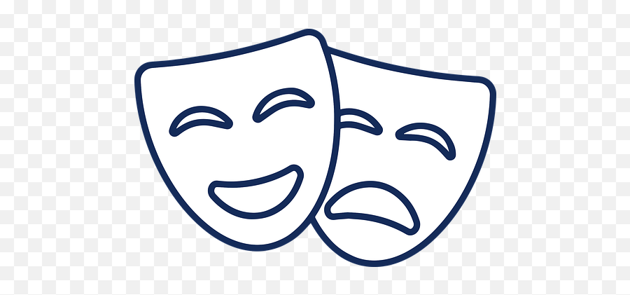 10 Free Comedy Tragedy Masks U0026 Comedy Images Emoji,Plain Theater Emotion Masks