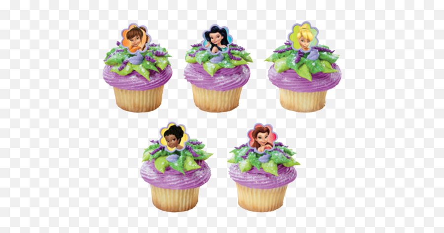 Tinkerbell Cupcake Rings - Disney Fairies Tinkerbell Cupcake Emoji,Muffin Emoji
